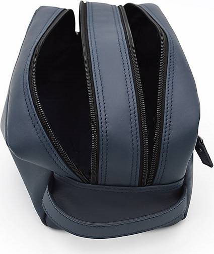 JUMP Boston Kulturbeutel Leder 27 cm