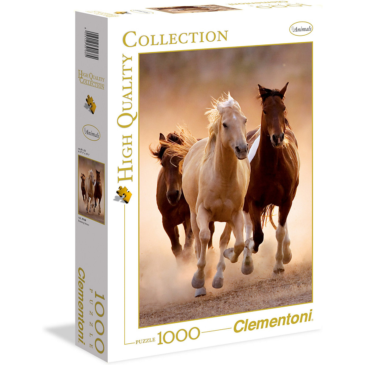 Puzzle 1.000 Teile High Quality Collection - Running Horses