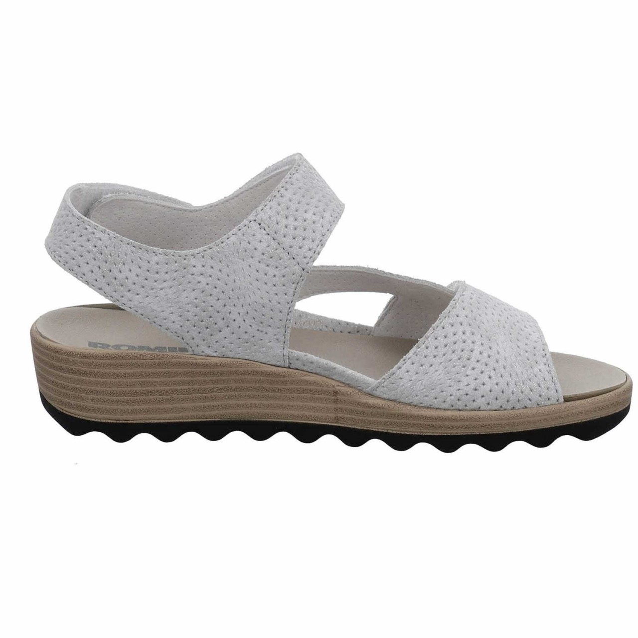 WESTLAND Keilsandalen beige