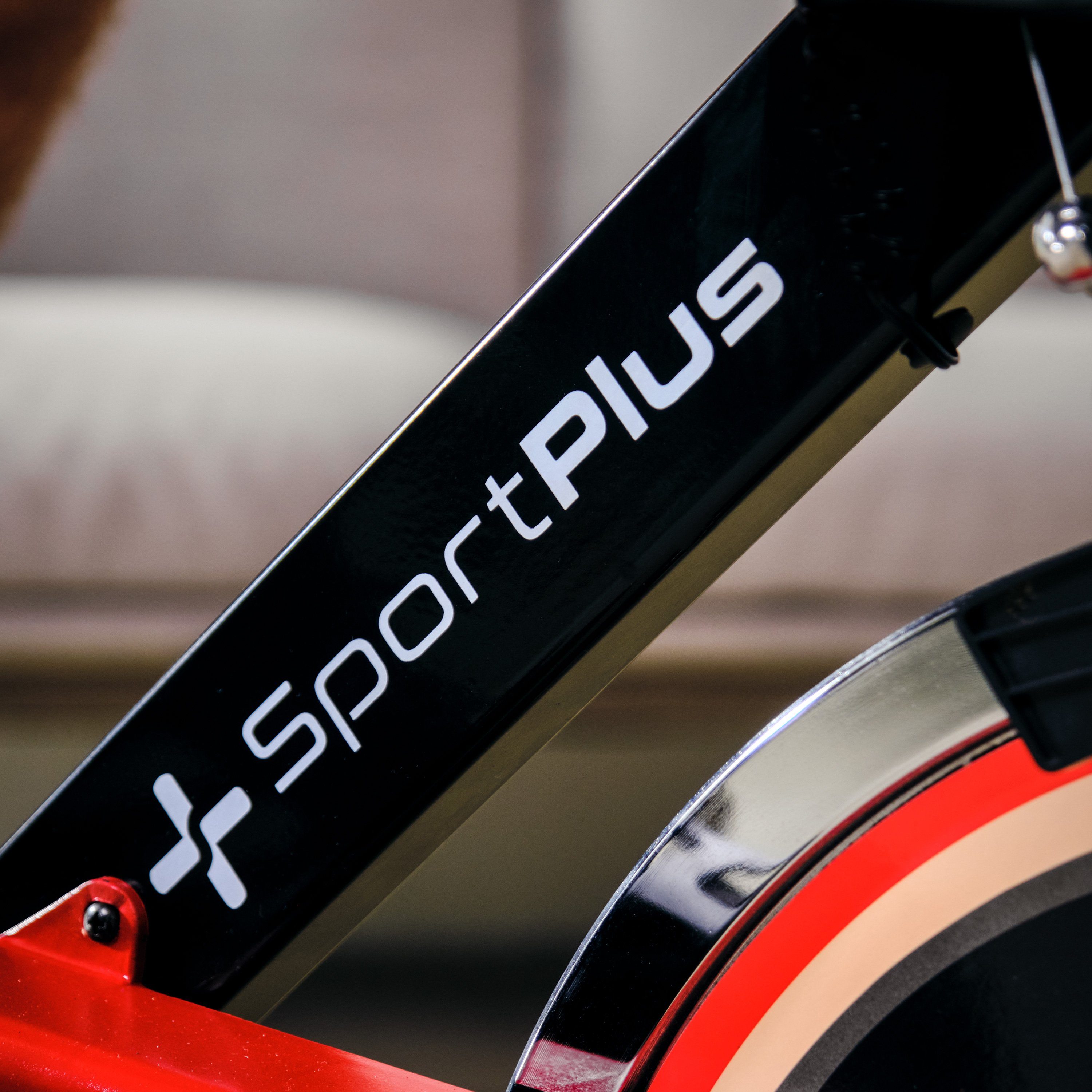 SportPlus Heimtrainer SP-SRP-2100-i, Speedbike, Fitness-Bike, stufenloser Widerstand, 13 kg Schwungmasse
