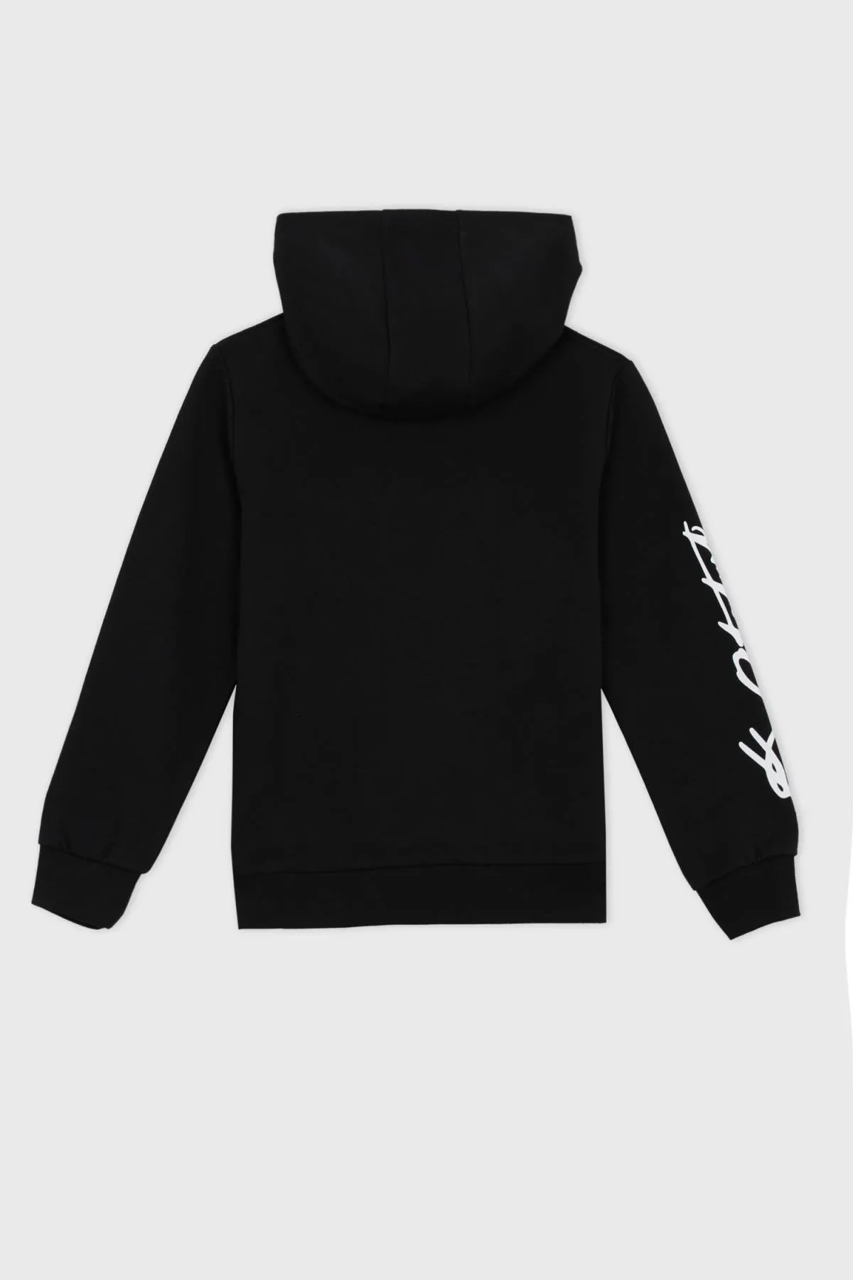 DeFacto  Schwarzes Kapuzen-Sweatshirt mit Aufdruck „29. Oktober Tag der Republik Atatürk“ für Jungen