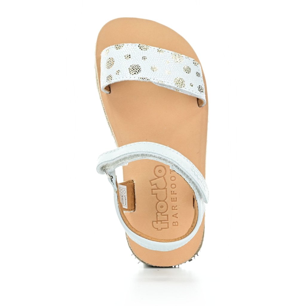 Froddo G3150264-15 Flexy Lia White/Gold Barfußsandalen