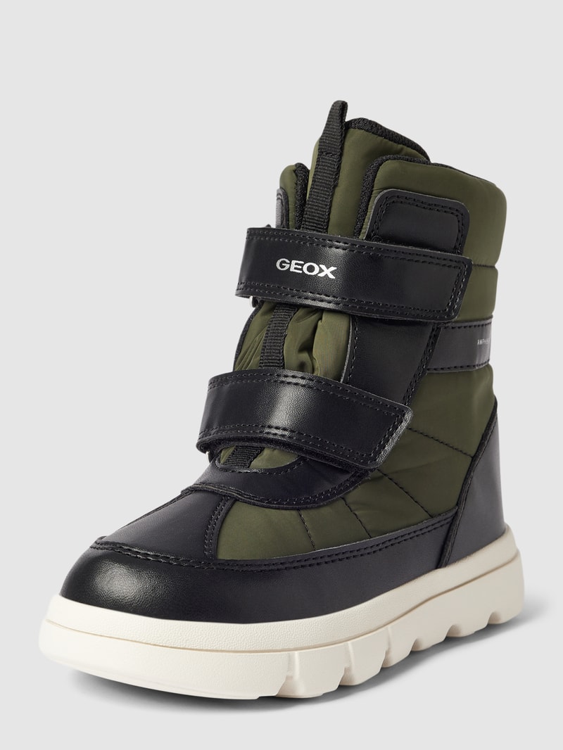 Stiefel mit Klettverschluss Modell 'WILLABOOM' in khaki