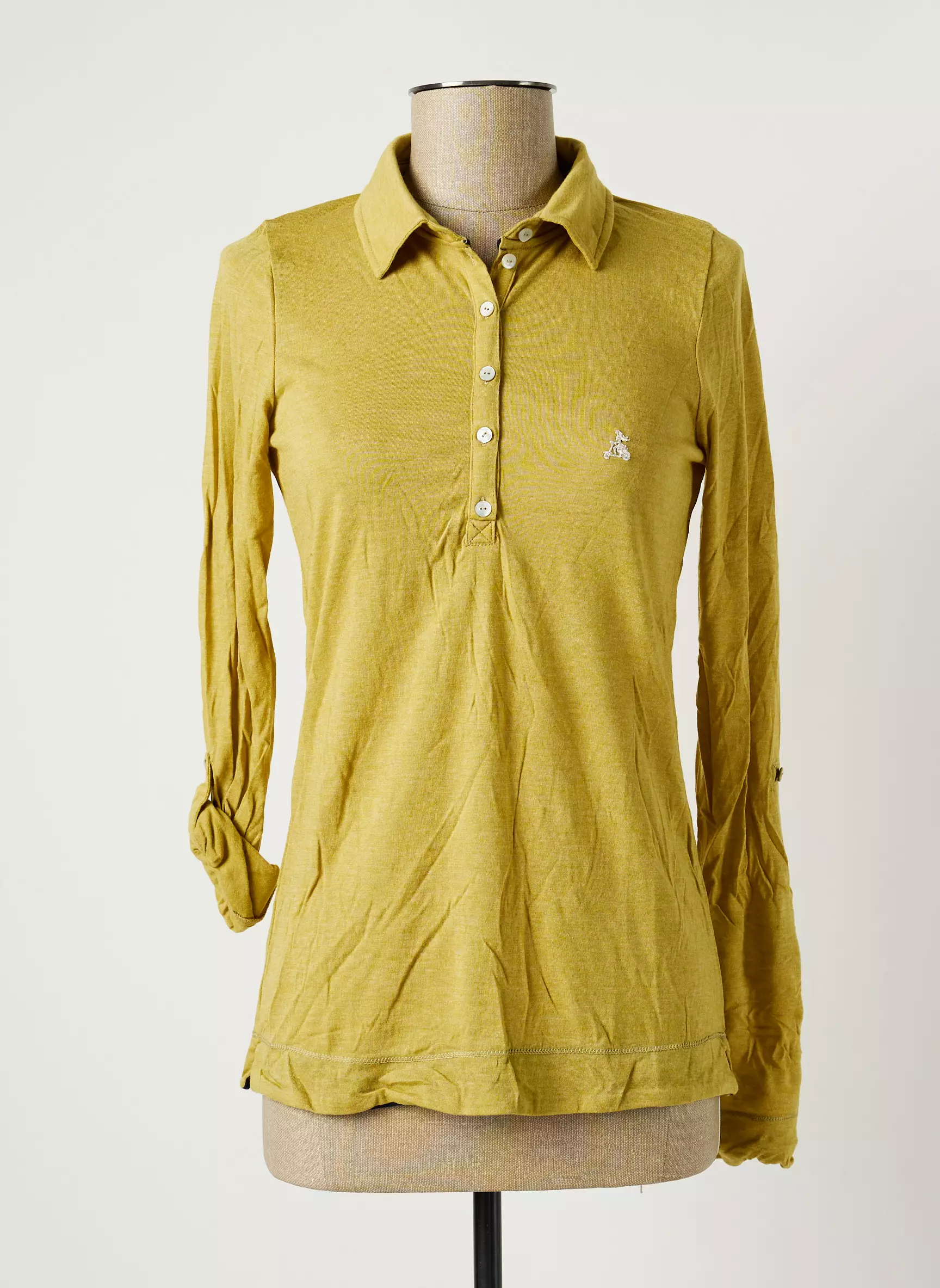Banana Moon Polos Femme couleur vert