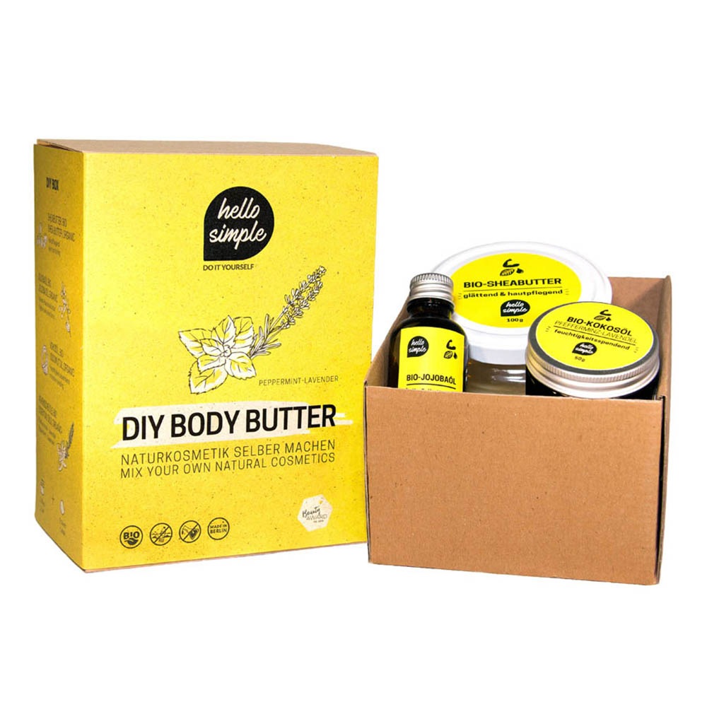 DIY Set - Body Butter Pfefferminz-Lavendel