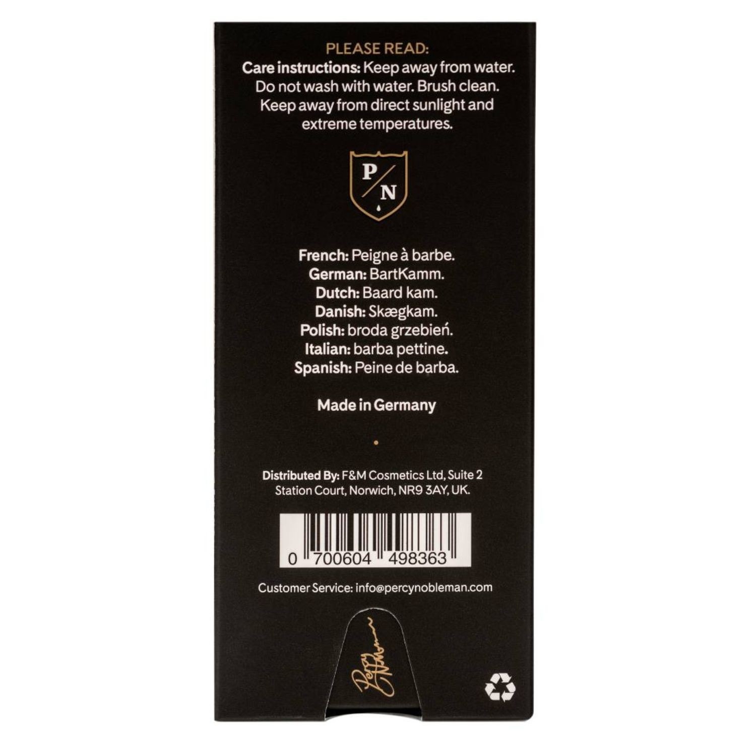 Beard Comb