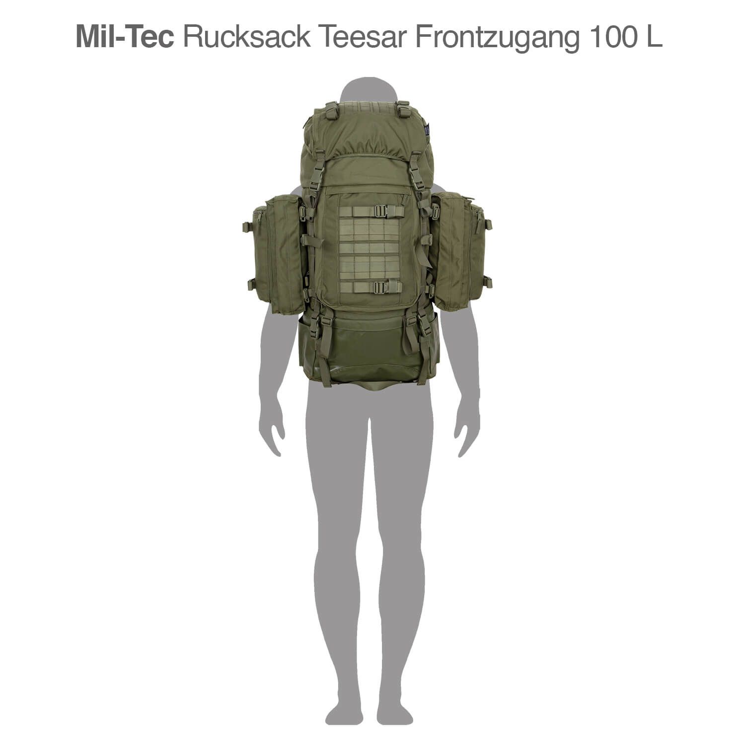 Rucksack Teesar mit Frontzugang 100 Liter