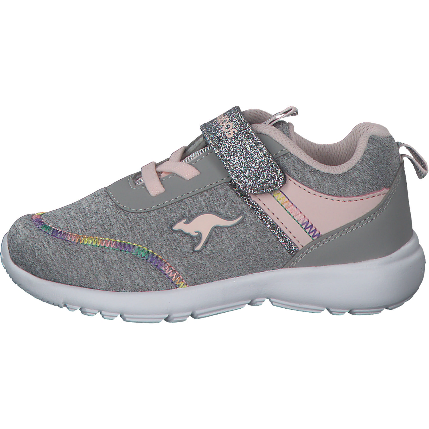 KangaROOS KY-Chummy EF 02078, Sneakers Low, Kinder, vapor grey/ frost pink