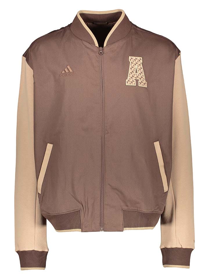 adidas Sweatjacke in Braun günstig kaufen
