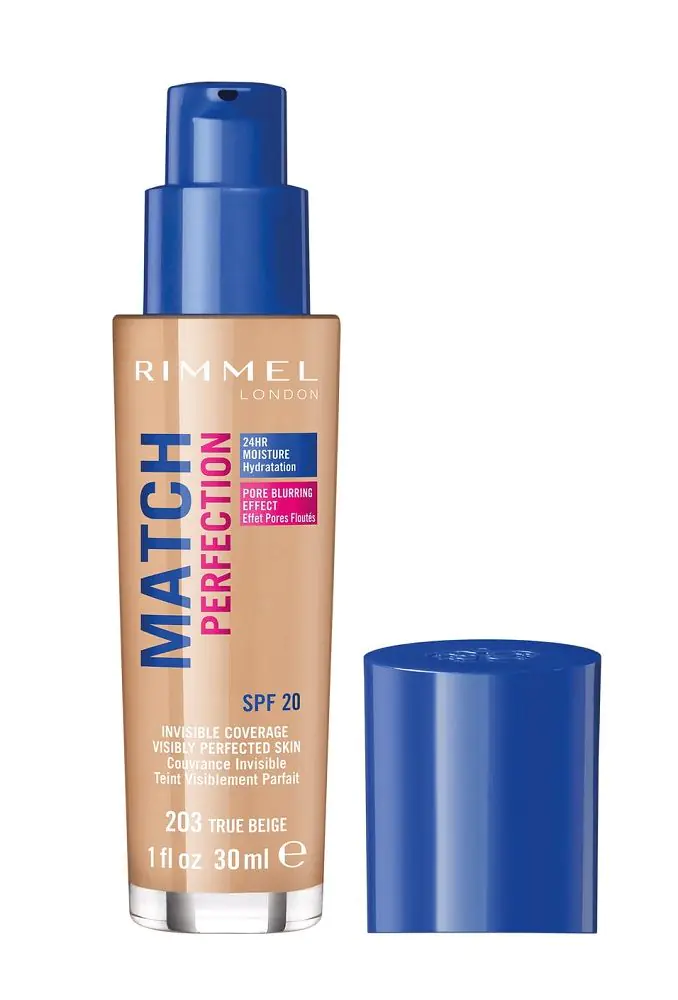 Rimmel Match Perfection tekući puder, 203