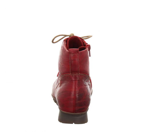MENSCHA Schnürboots - Rosso/Kombi