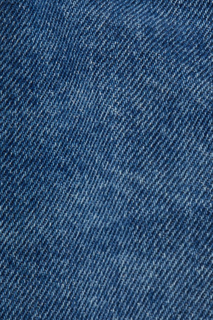 Jeans-Minirock mit Stickerei