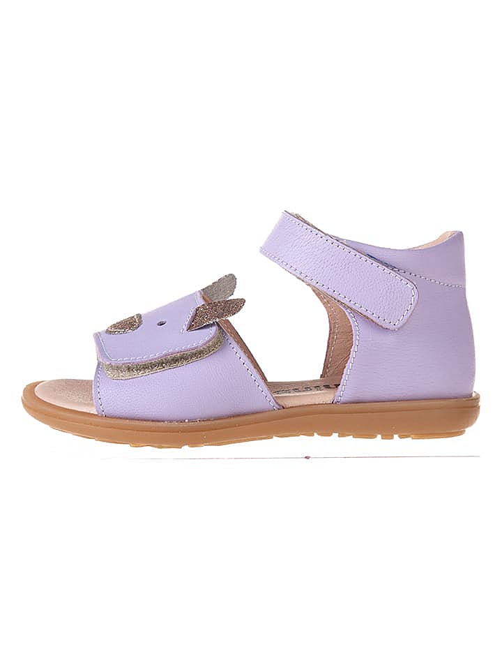 kmins Leder-Sandalen in Lila günstig kaufen 28