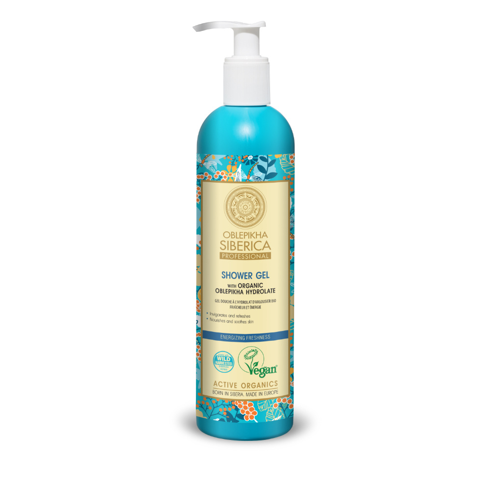 Natura Sibérica Gel Douche Fraicheur et Energie à l'Argousier Soin Corps