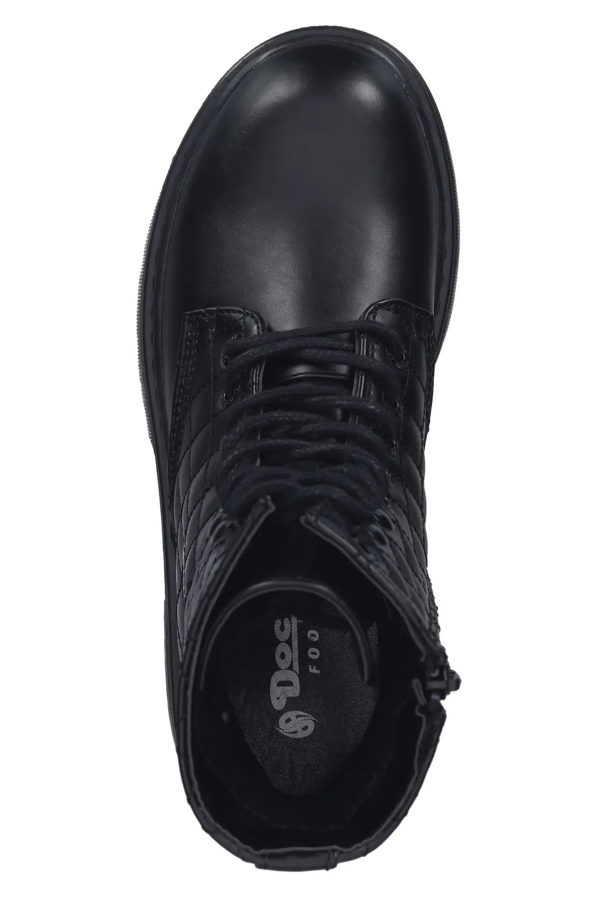 Dockers  Stiefelette - Schwarz - Blockabsatz