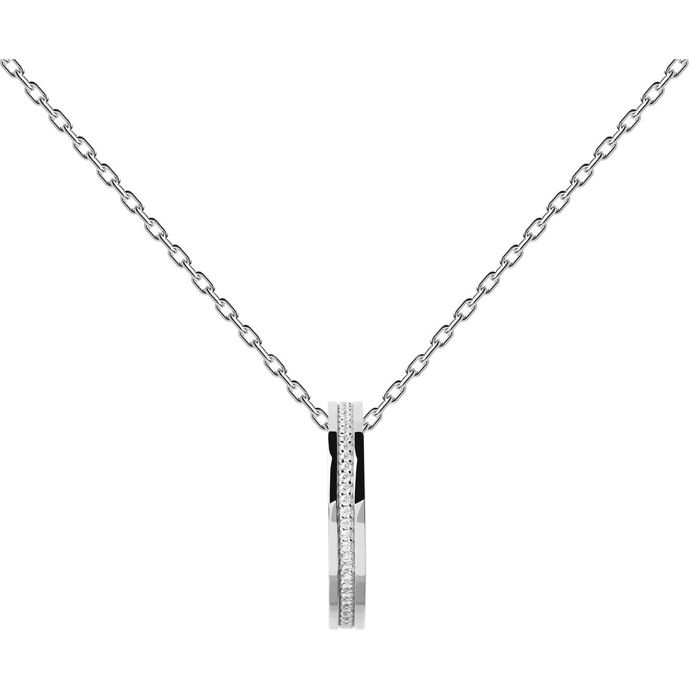 P D Paola Chaînette 925 Argent collier
