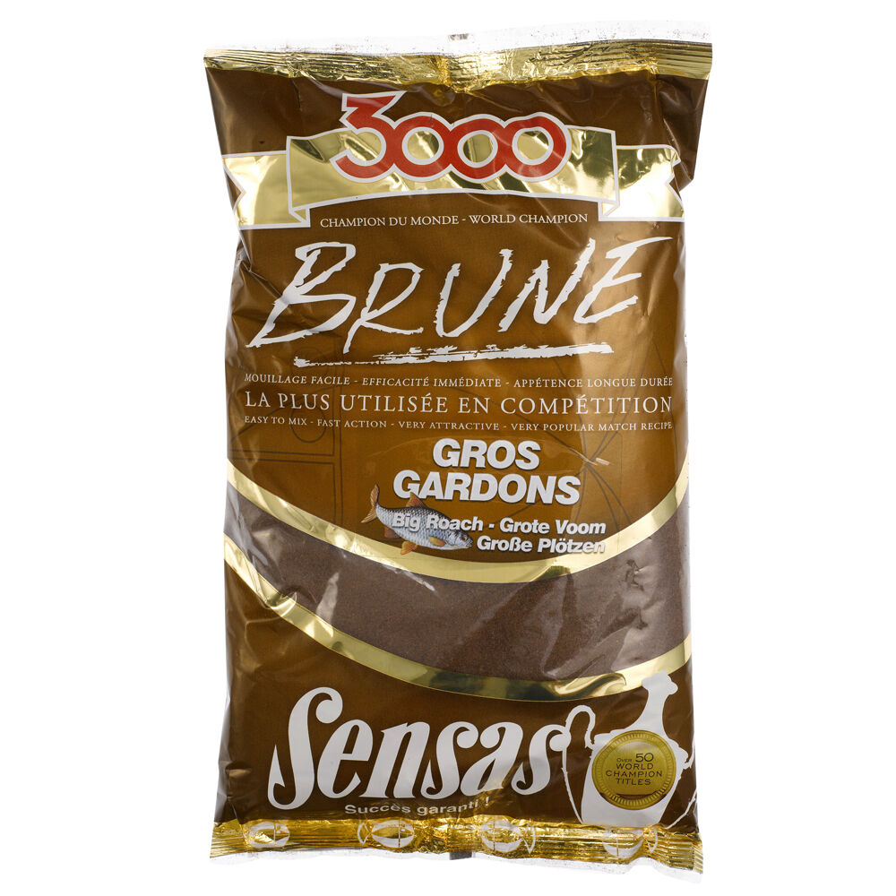 Sensas 3000 rjava vaba za velike ščurke 1 kg