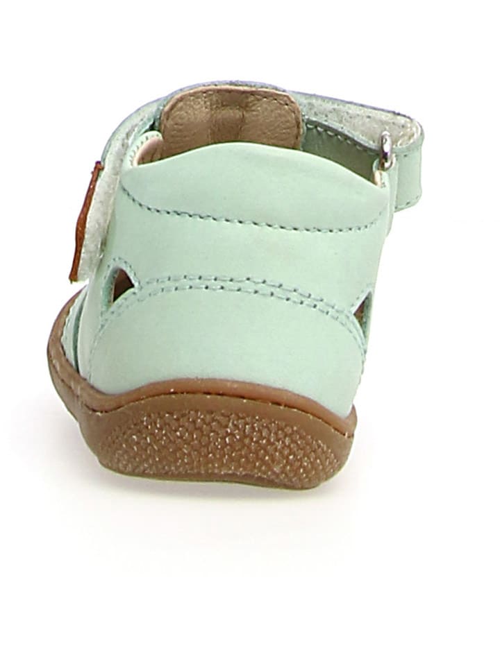 Naturino Leder-Halbsandalen in Mint günstig kaufen