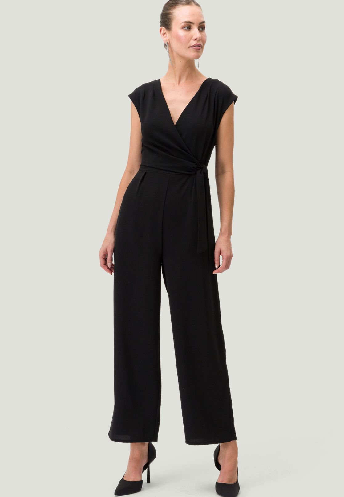 Jumpsuit mit Wickeloptik
