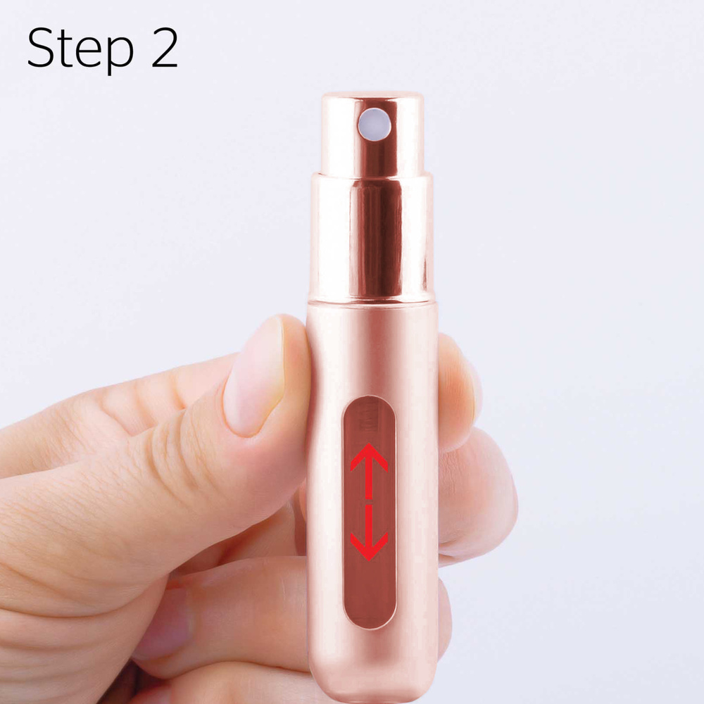 Brushworks Vaporisateur de Parfum Rechargeable Parfum