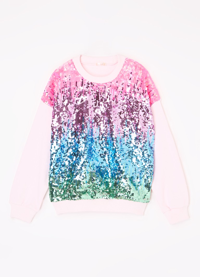 Pulover cu paiete Billieblush