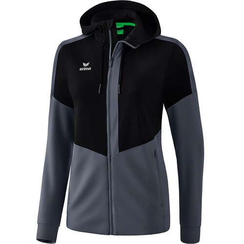 FUSSBALL - TEAMSPORT TEXTIL - JACKEN SQUAD KAPUZEN-TRAININGSJACKE DAMEN