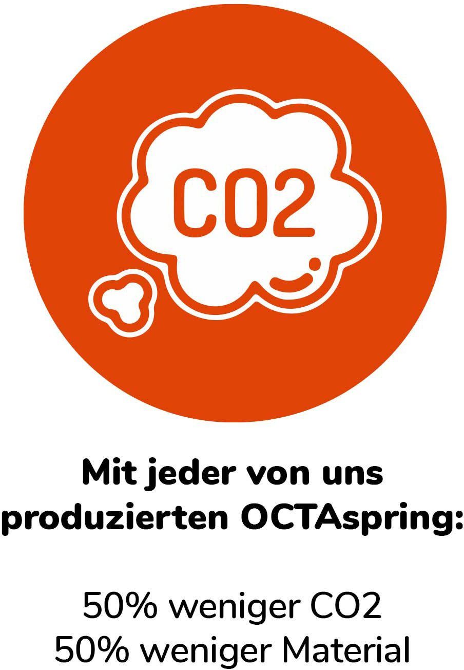 3-Kammer-Kopfkissen Mehrkammerkissen, OCTAsleep, Schaumkern