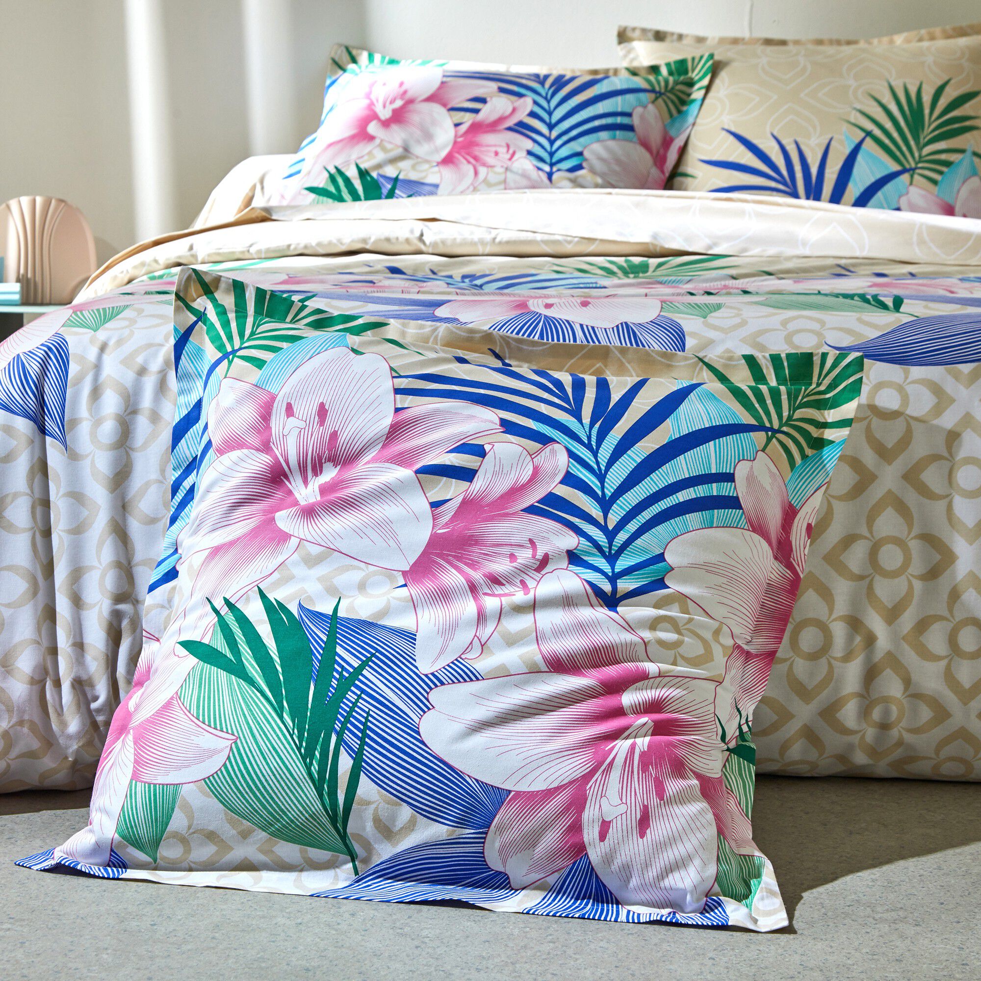 Linge de lit Hawaï en coton