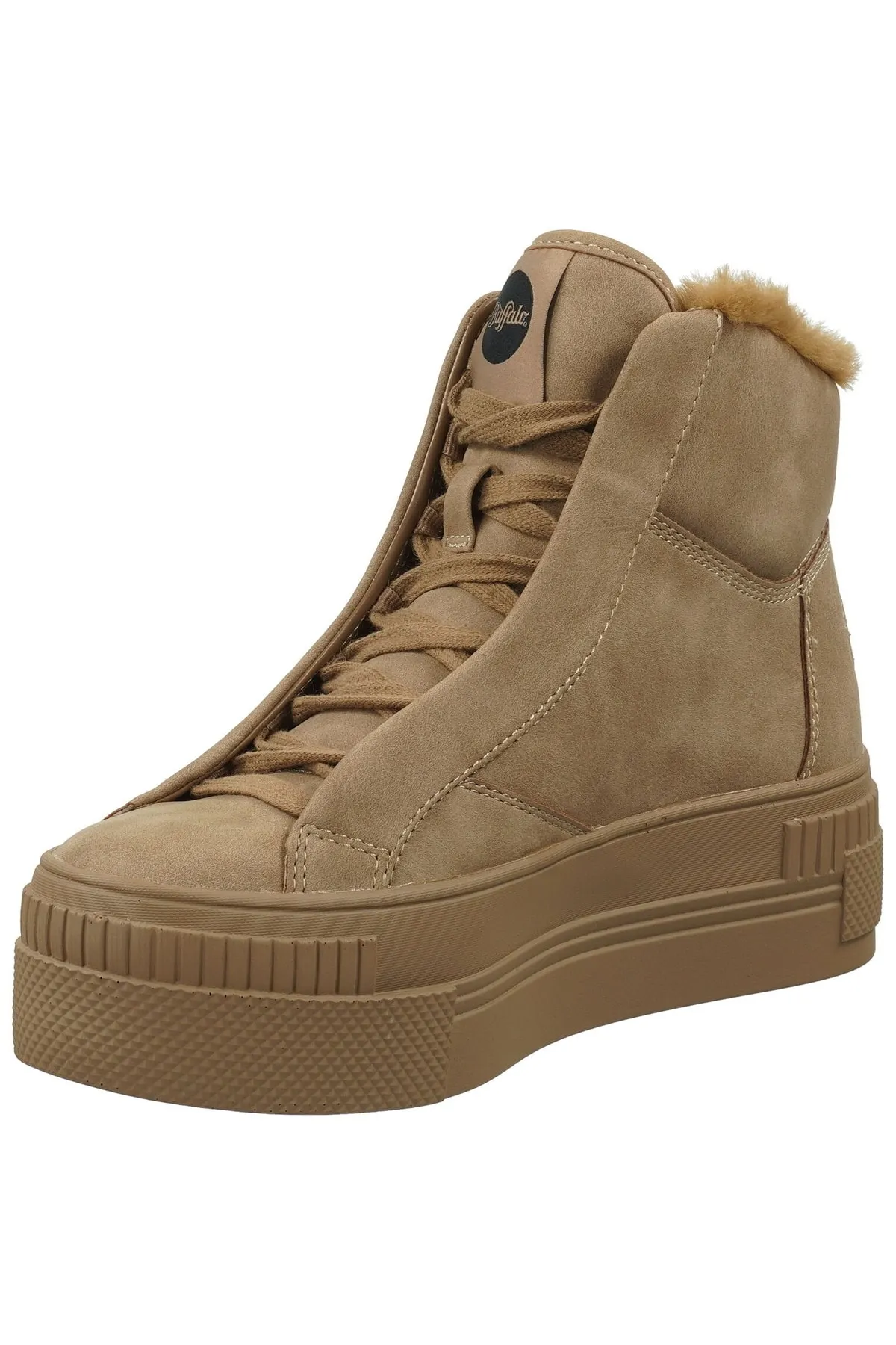 Buffalo  Stiefelette - Braun - Flacher Absatz