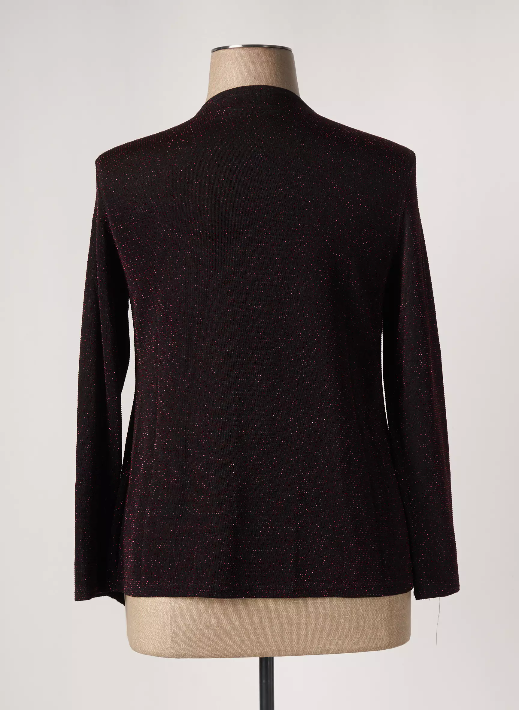 Vetistyle Tops Femme couleur noir