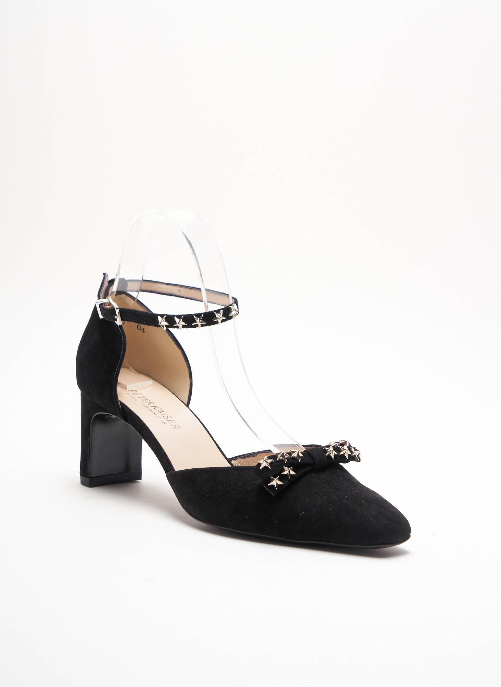 Peter Kaiser Sandales Nu Pieds Femme couleur noir