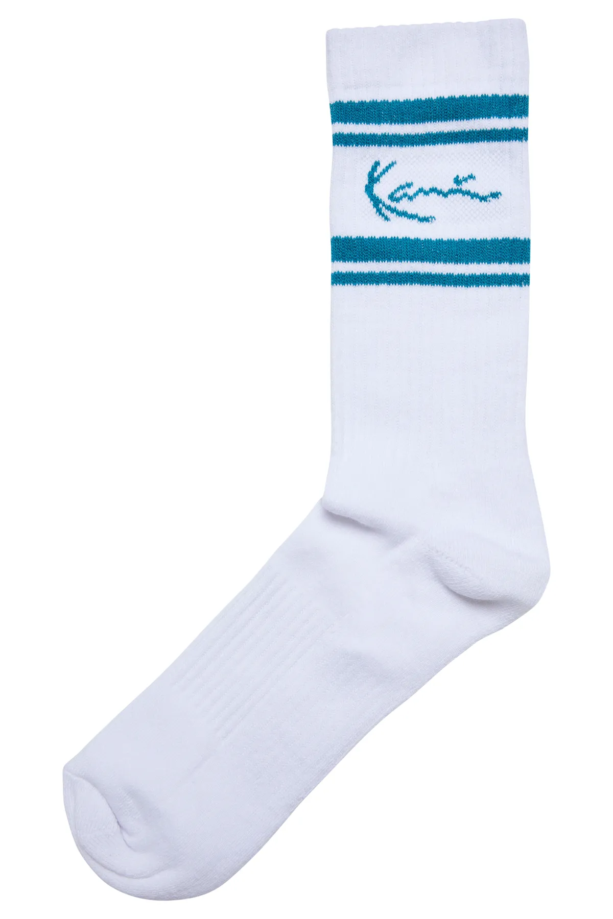 KARL KANI  Accessoires KA224-043-1 SIGNATURE 3ER-PACK SOCKEN TIEFROT/LILA BLÜTE/WEISS