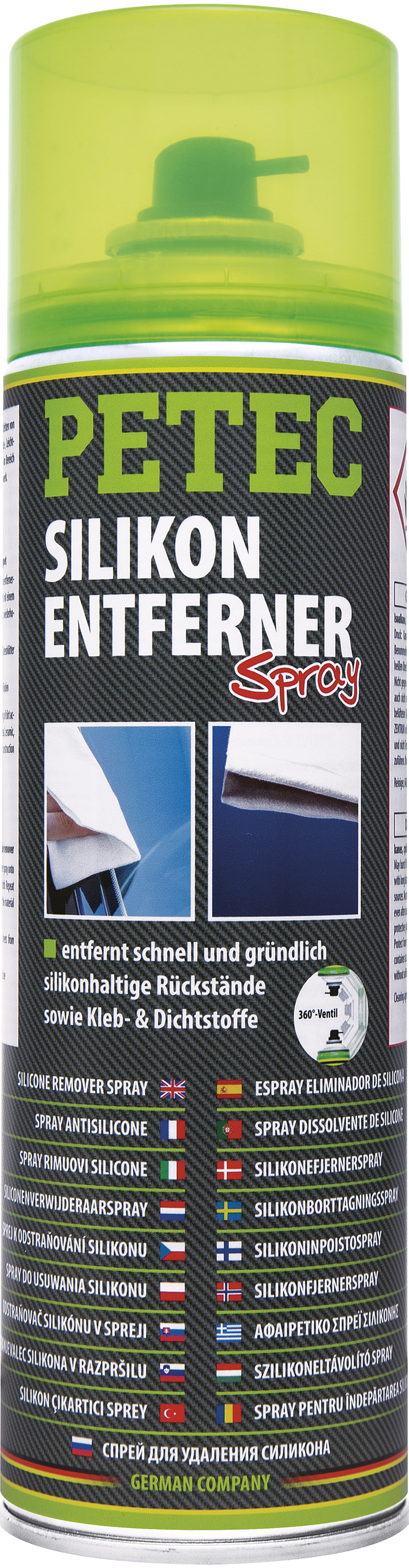 Silikonentferner-Spray von PETEC - ATU