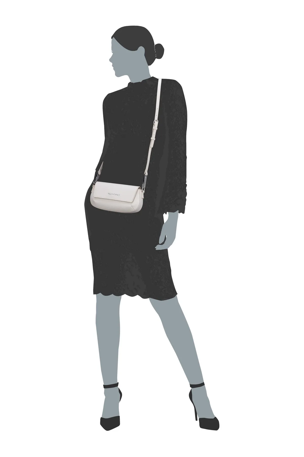 Valentino  Umhängetasche Conscious RE Flap Bag D01