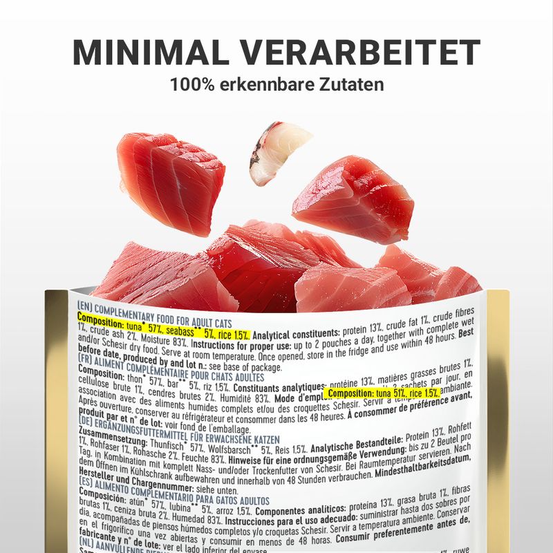 Sparpaket Schesir Jelly Pouch 24 x 85 g zu TOP-Preisen | bitiba %