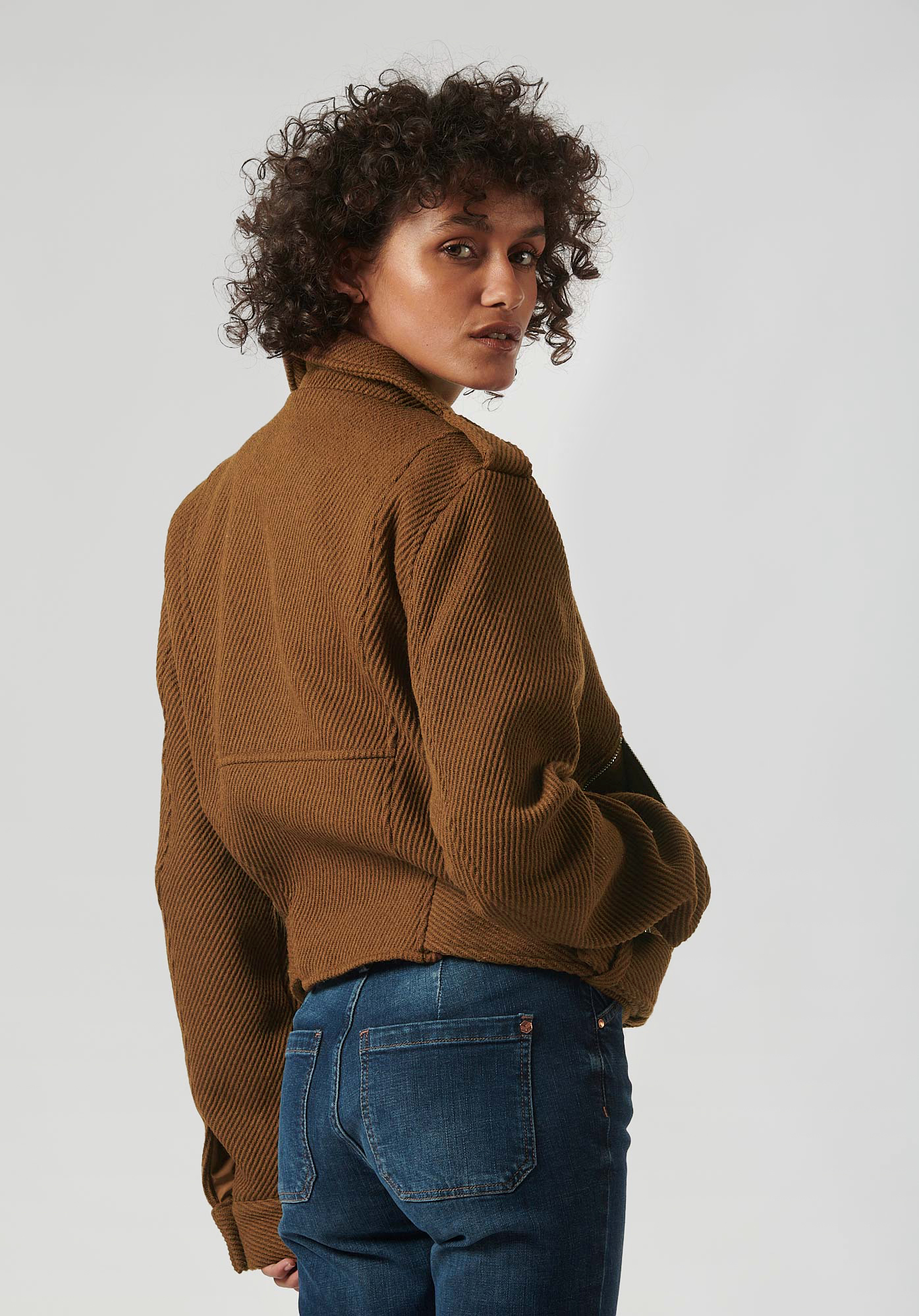 PILOU  Veste marron femme