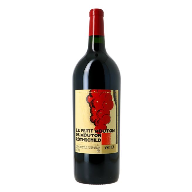 Le Petit Mouton, 2nd vin du Château Mouton Rothschild, 2017 Magnum