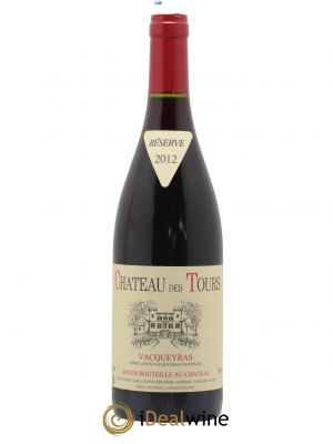 Vacqueyras Château des Tours Emmanuel Reynaud  2012 - Lot de 1 Bouteille