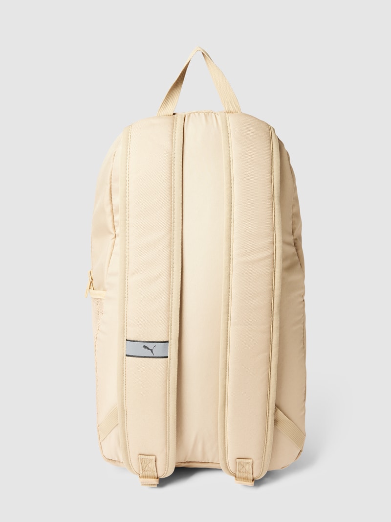 Rucksack mit Label-Details Modell 'Phase' in sand