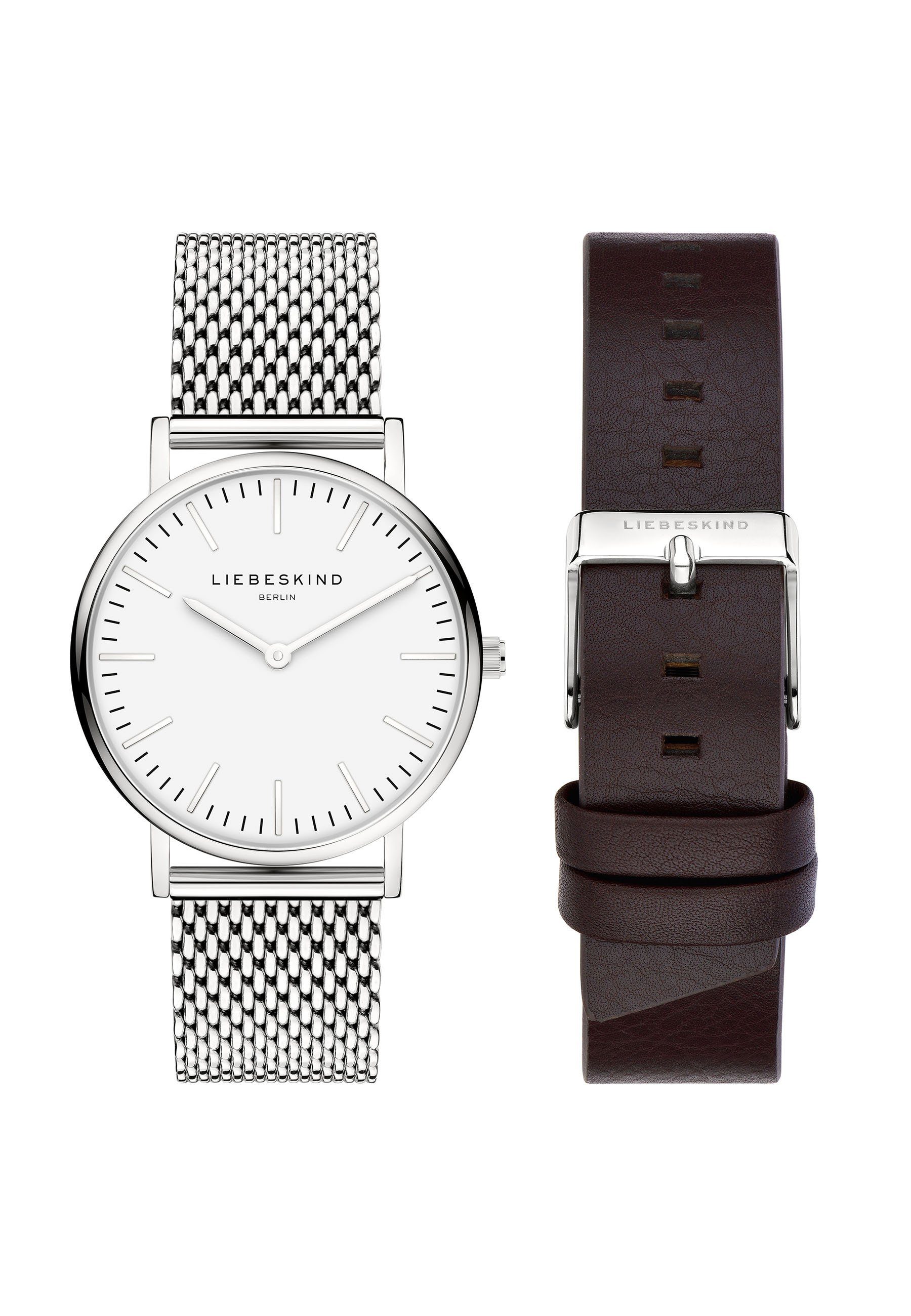 Liebeskind Berlin Quarzuhr Uhr & Wechselband Set