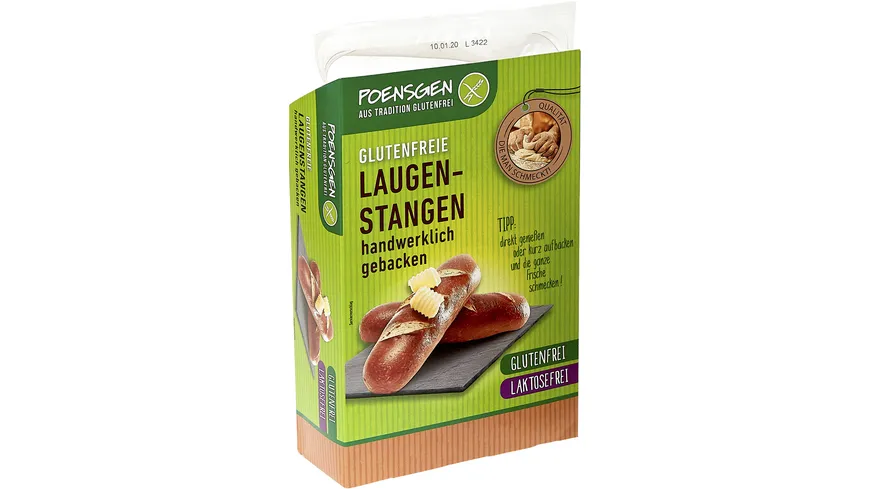 Poensgen Laugenstangen Glutenfrei 150 g