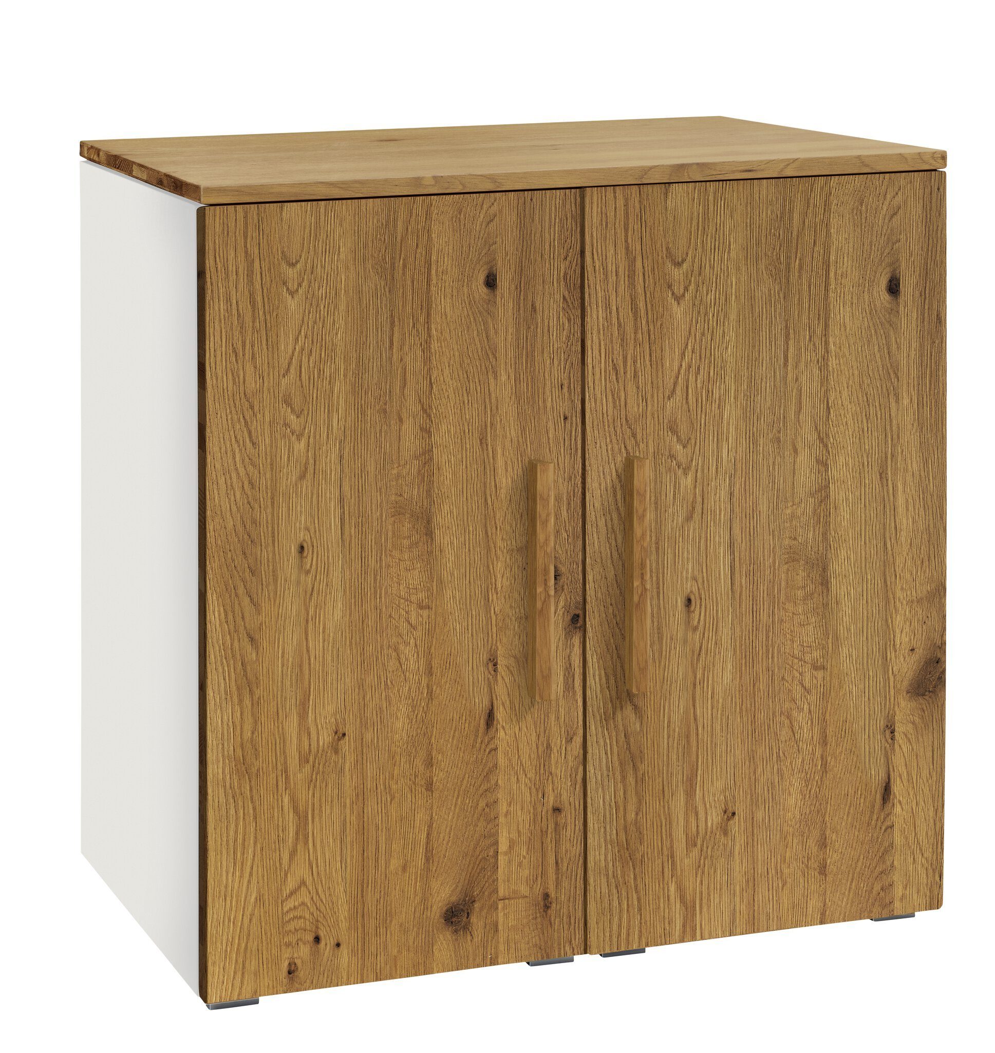 HASENA Highboard Hasena Accessoires Portina Kommode Massivholz 90x50x86 (1)