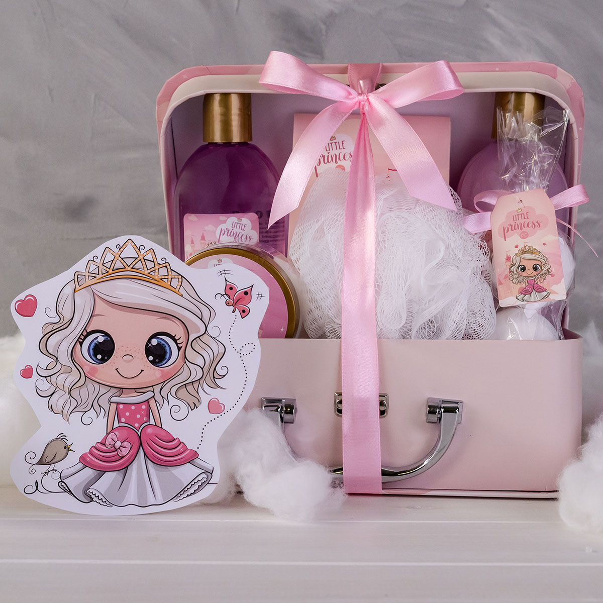 accentra Badeset LITTLE PRINCESS in Papierkoffer