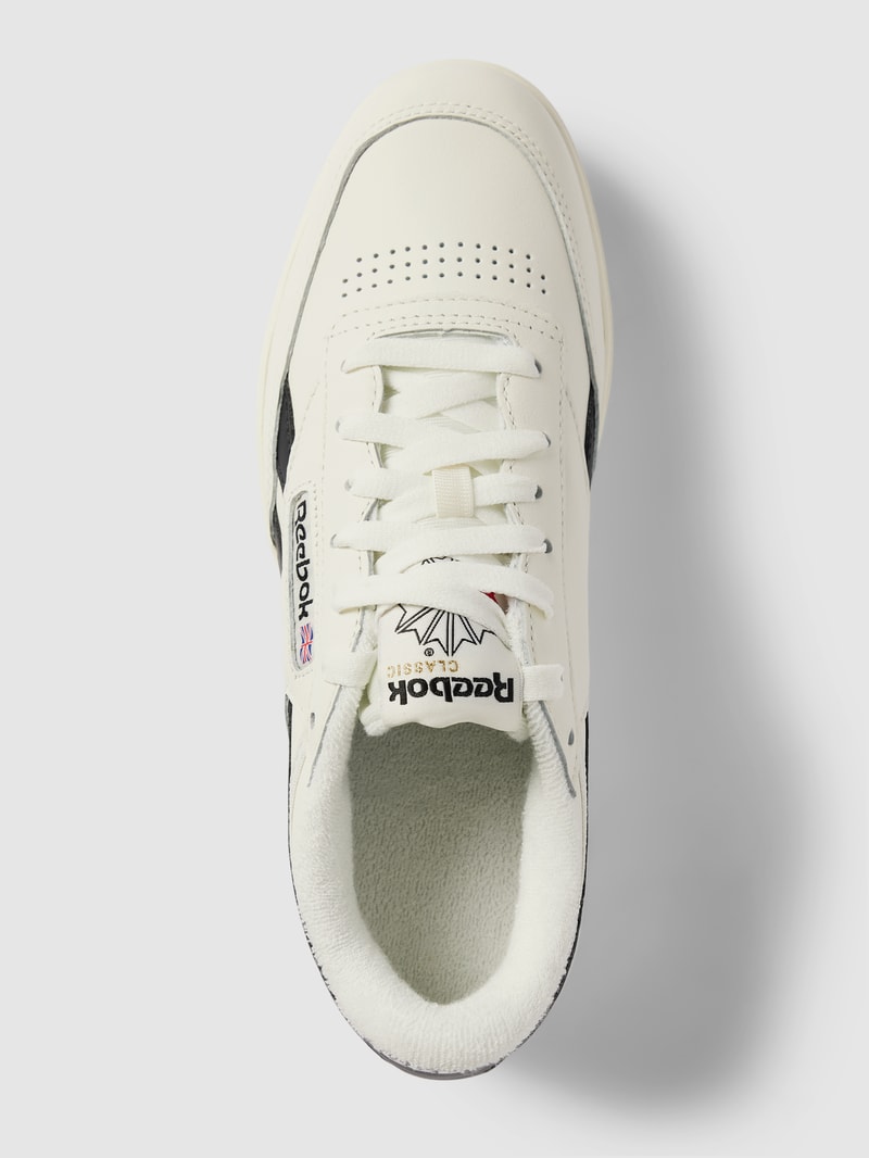 Sneaker mit Label-Details Modell 'CLUB C DOUBLE REVENG' in weiß