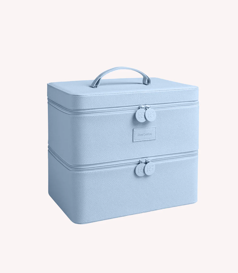 Premium etui za shranjevanje ledeno moder