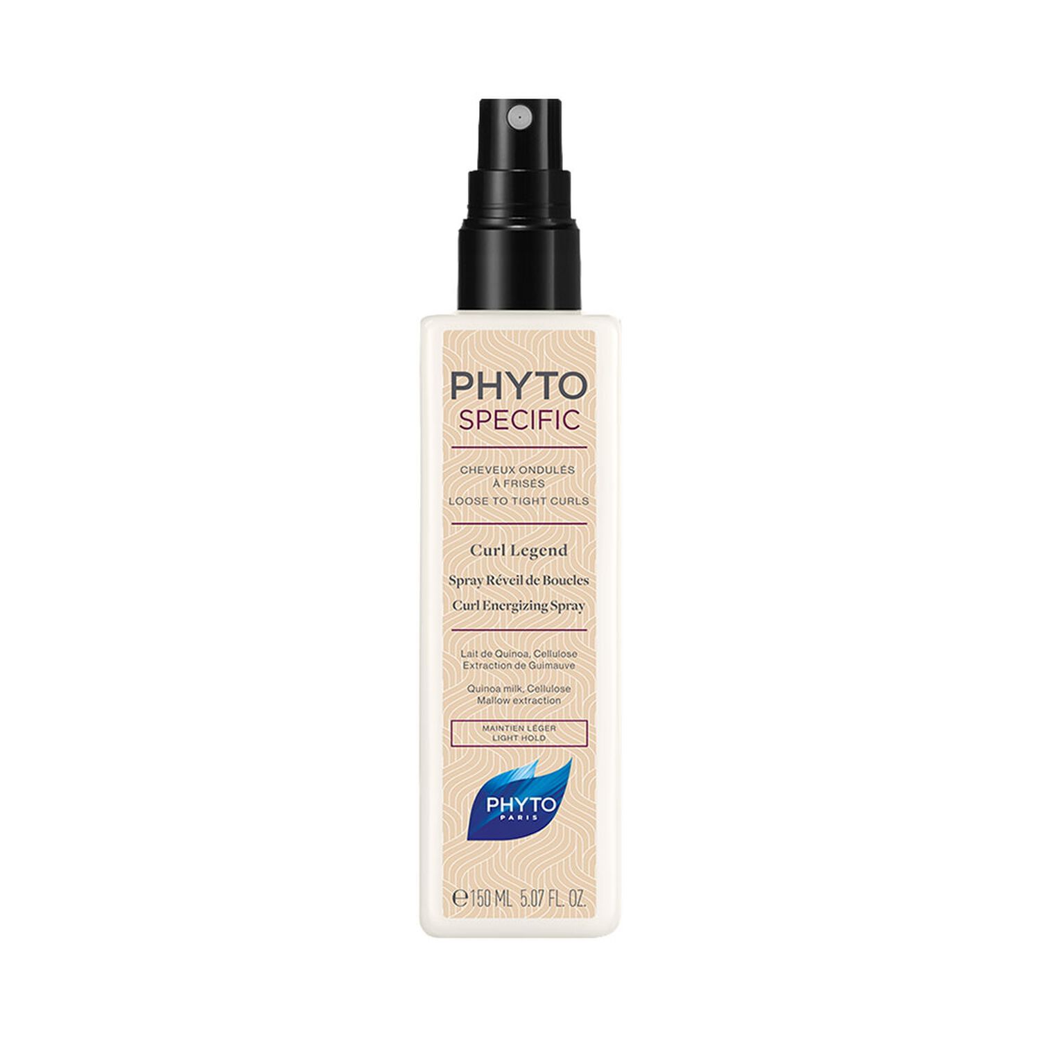 Phyto Phytospecific Spray Réveil De Boucles - Cheveux Bouclés, Texturés ou Défrisés 150 ml
