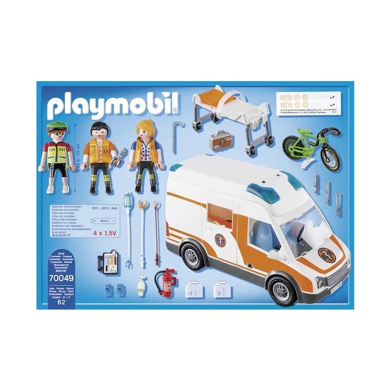 70049 Ambulance et secouristes Playmobil City Life