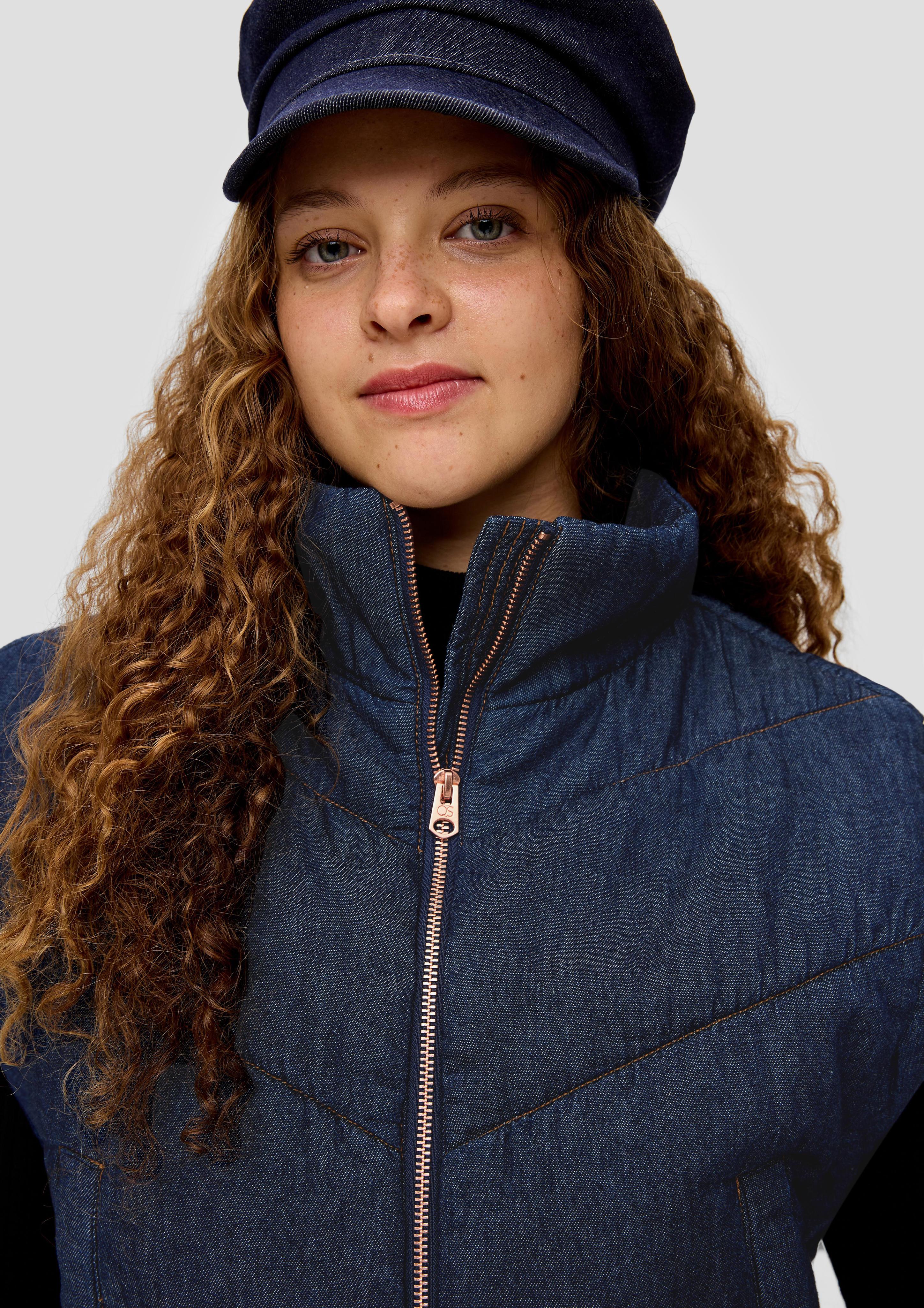 Denimweste mit Steppung  2117776-58Y8