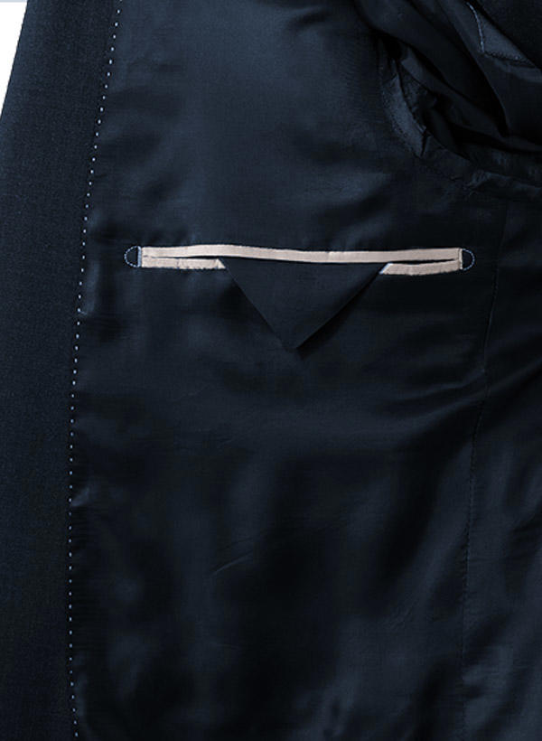 DIGEL, Anzug mit Weste, Modern Fit, Schurwolle, nachtblau