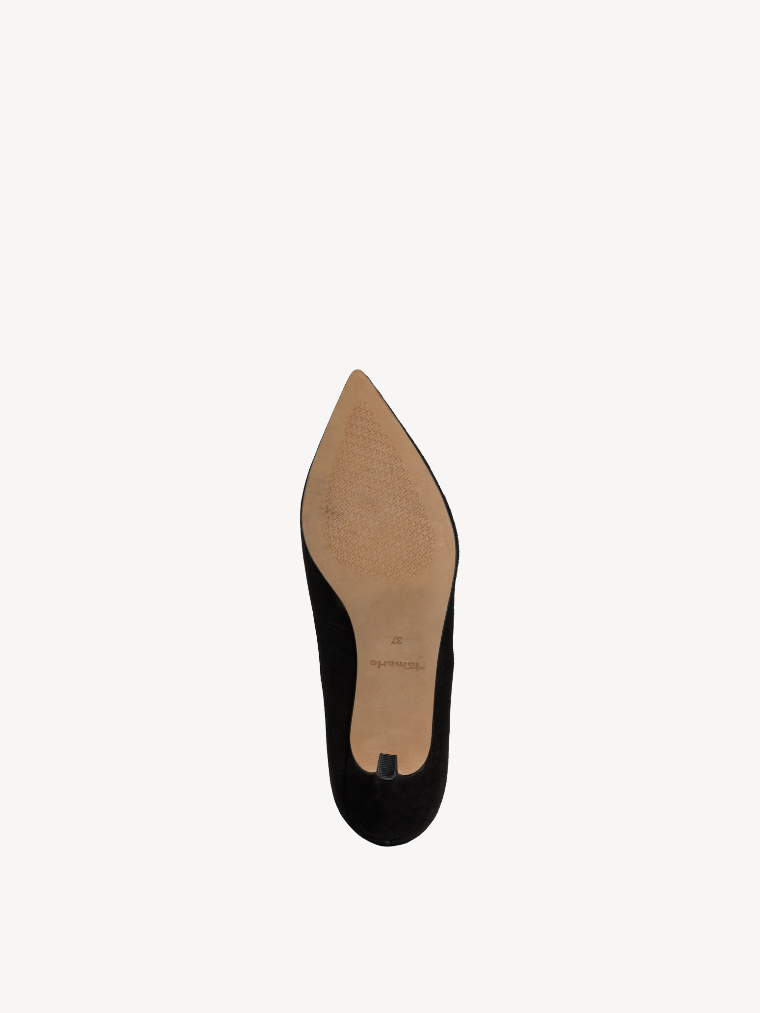 Escarpin en cuir - noir